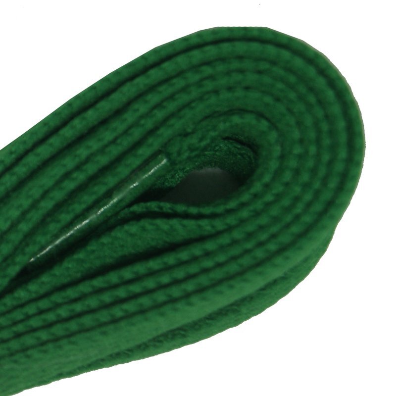 Emerald green sports laces