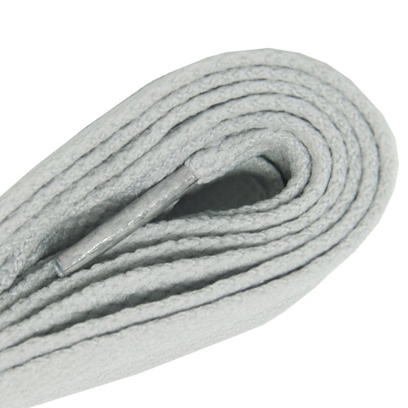 Light grey sports laces