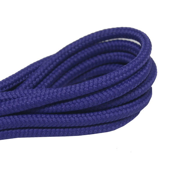 Thick round amethyst laces