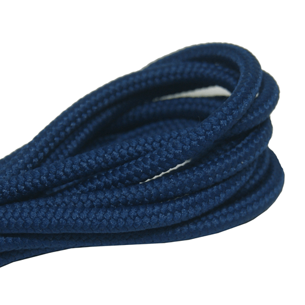 Thick round nattier blue laces