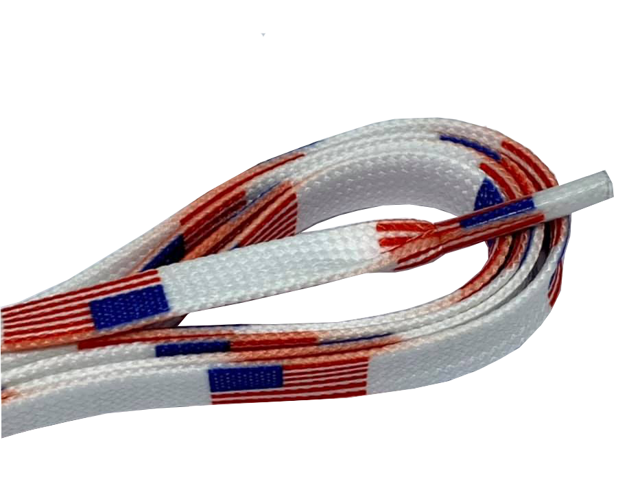 American Flag Shoelaces
