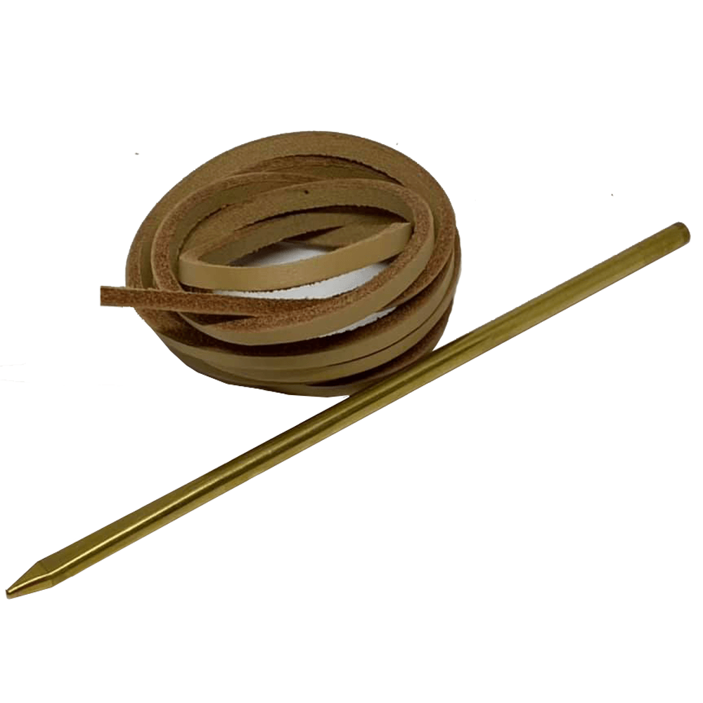 Passe lacet en laiton