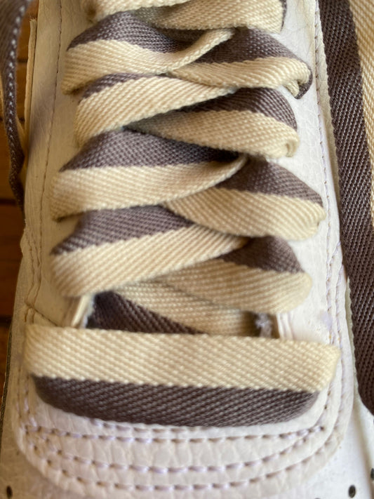 Lacets Sahara bicolores