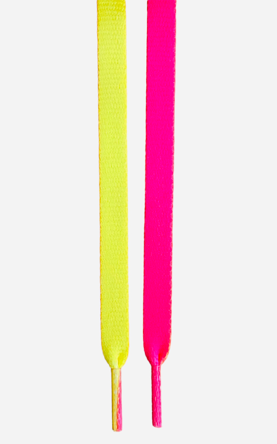 Pink and yellow macaron Lace-pop laces