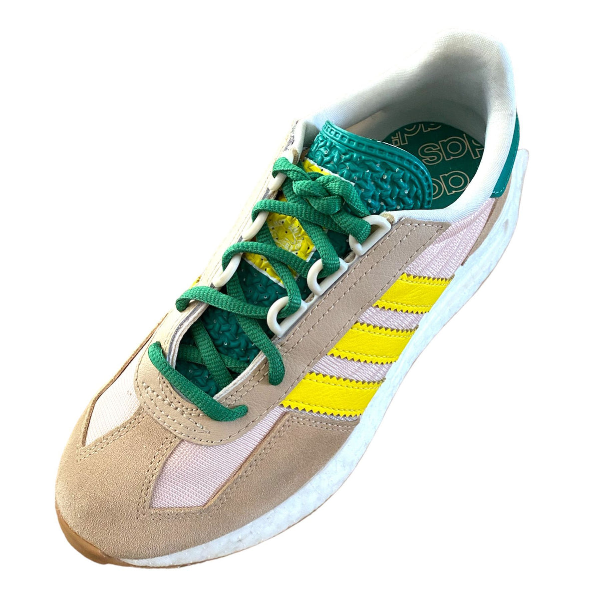 Empire green sports oval laces