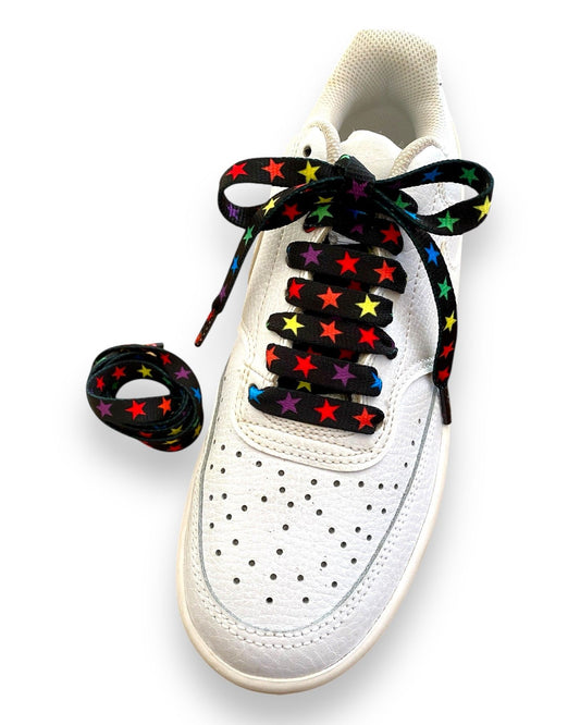 Multicolor star shoelaces