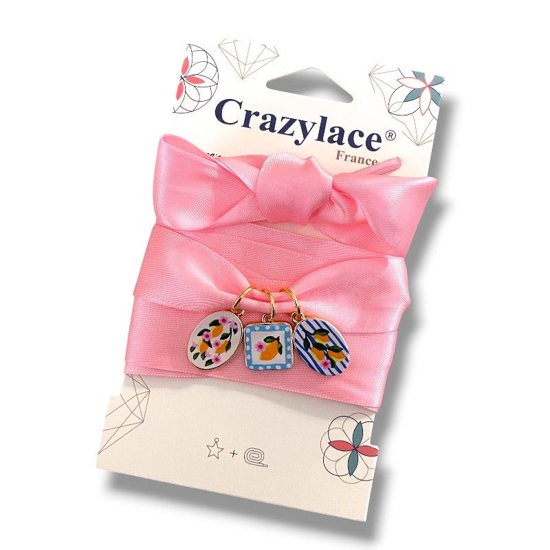 New - Marcelline charms and laces pack - Romantic elegance inspired by Mediterranean gardens - Crazylace design