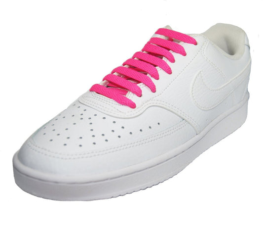 Lacets Sneakers rose fluo