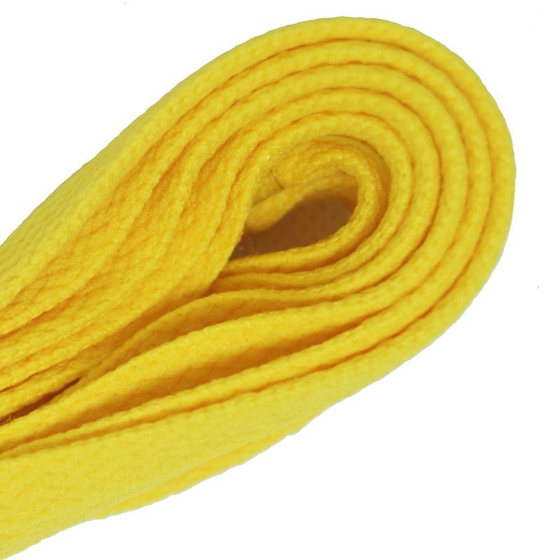 Chick-yellow sports laces