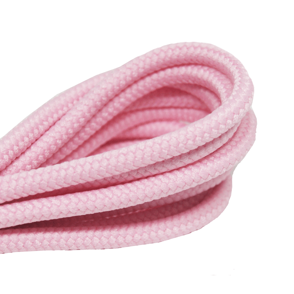 Premium thick marshmallow pink round laces