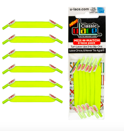 Neon yellow U-LACE classic pack