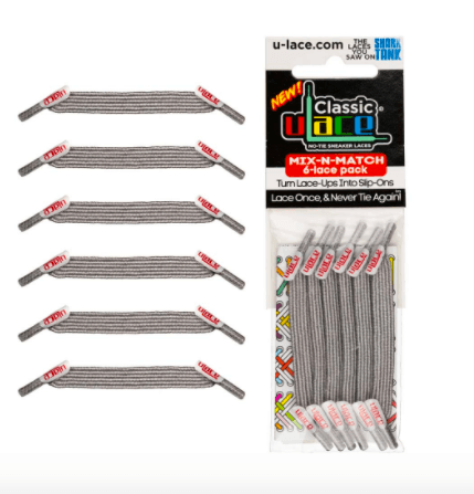U-LACE Classic Pack metallic grey