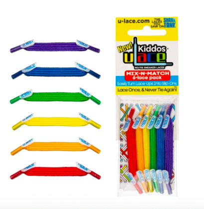 Pack kiddo's mix U-LACE rainbow