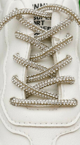 Rhinestone jewelry round laces