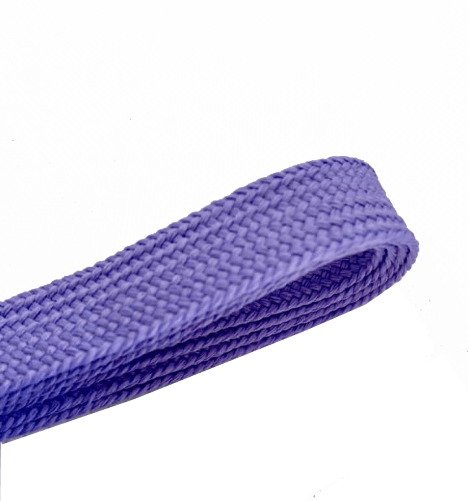 Lacets plats extra larges lilas