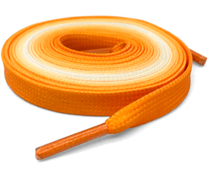 Honey orange gradient laces - Tie-dye