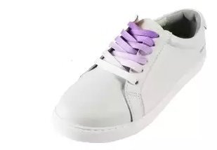 Lacets dégradés Violette de Toulouse - Tie and dye
