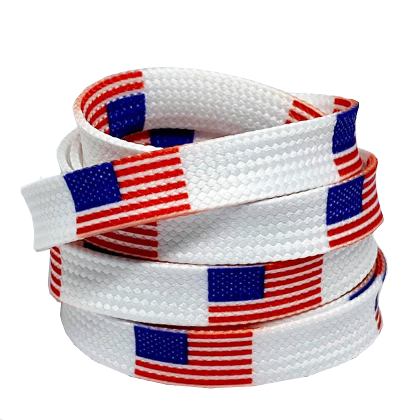 American Flag Shoelaces