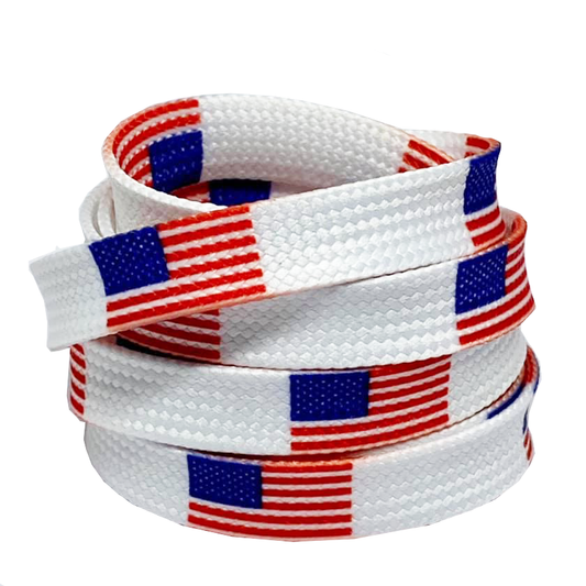 American Flag Shoelaces