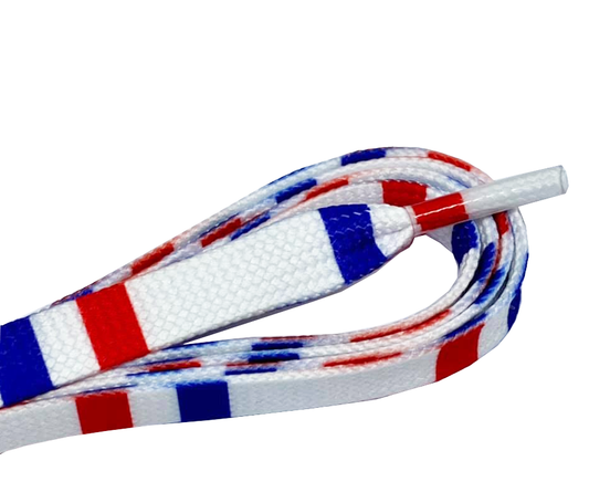 France flag shoelaces