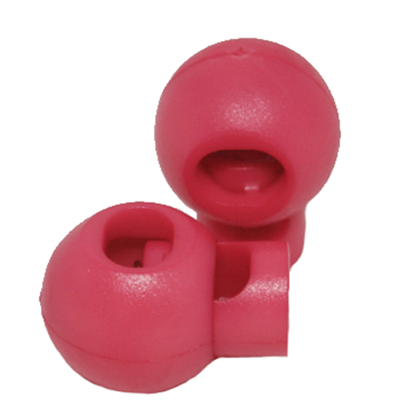 Stop lacets et cordons ronds rose fuchsia
