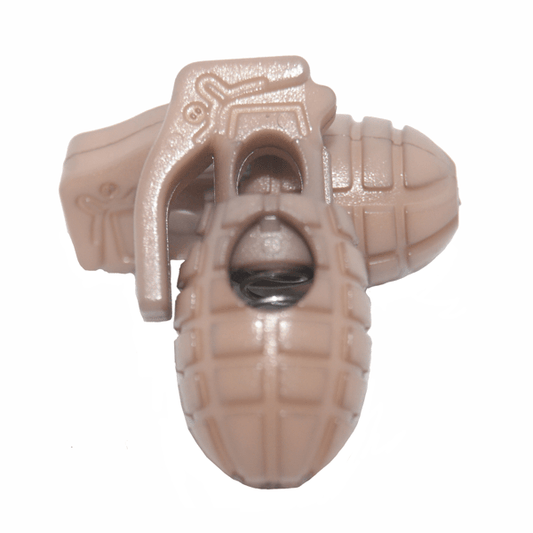 Taupe grenade lace locks