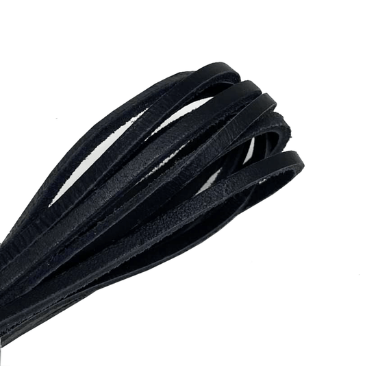 Black leather laces