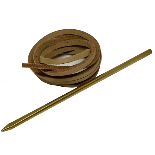 Passe lacet en laiton