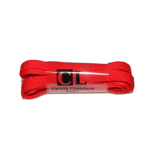 Pack of 3 pairs of red, white, and green shoelaces