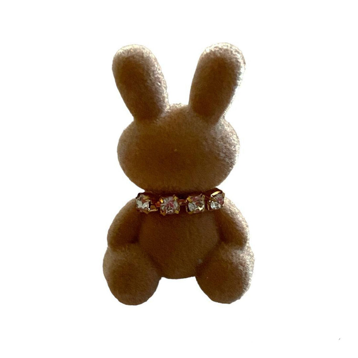 Cute animal velvet lace-up jewelry with rhinestones