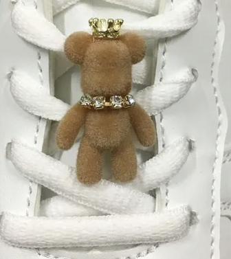 Cute animal velvet lace-up jewelry with rhinestones