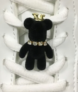 Cute animal velvet lace-up jewelry with rhinestones