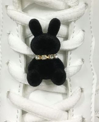 Cute animal velvet lace-up jewelry with rhinestones