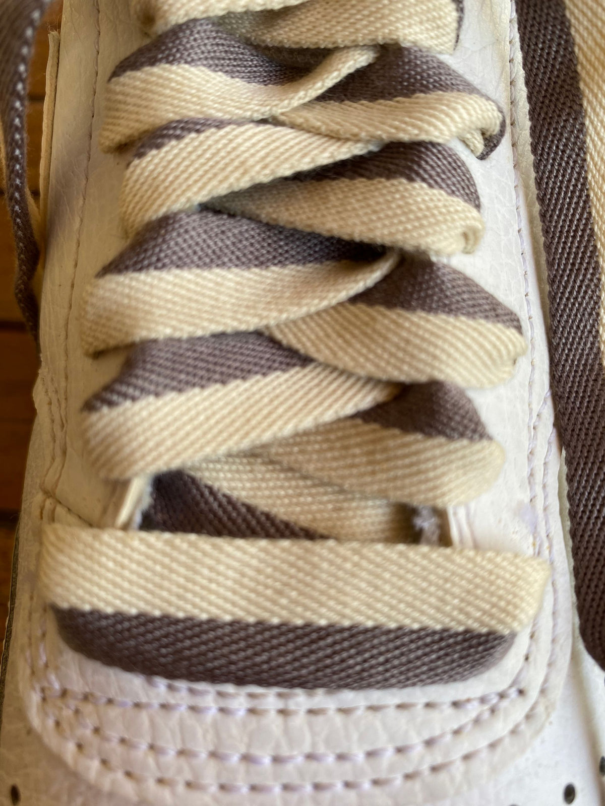 Lacets Sahara bicolores