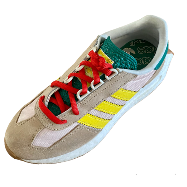Lacets ovales rouges coquelicots sport