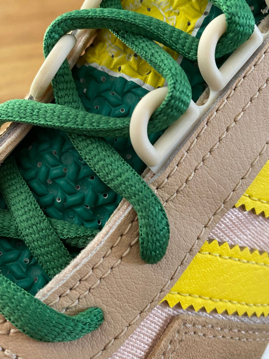 Lacets ovales vert empire sport