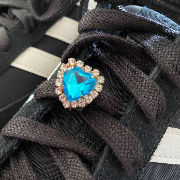 Crystal heart lace jewelry