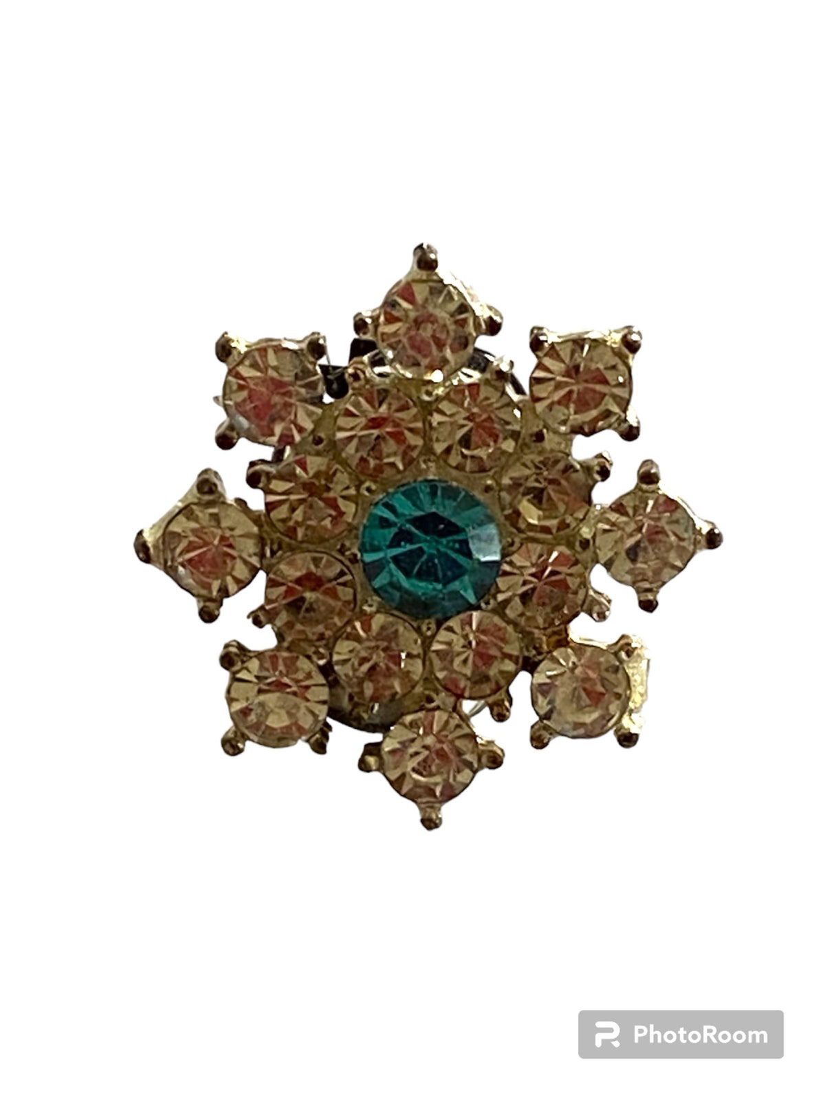 Bijoux à lacets " Fleur " strass