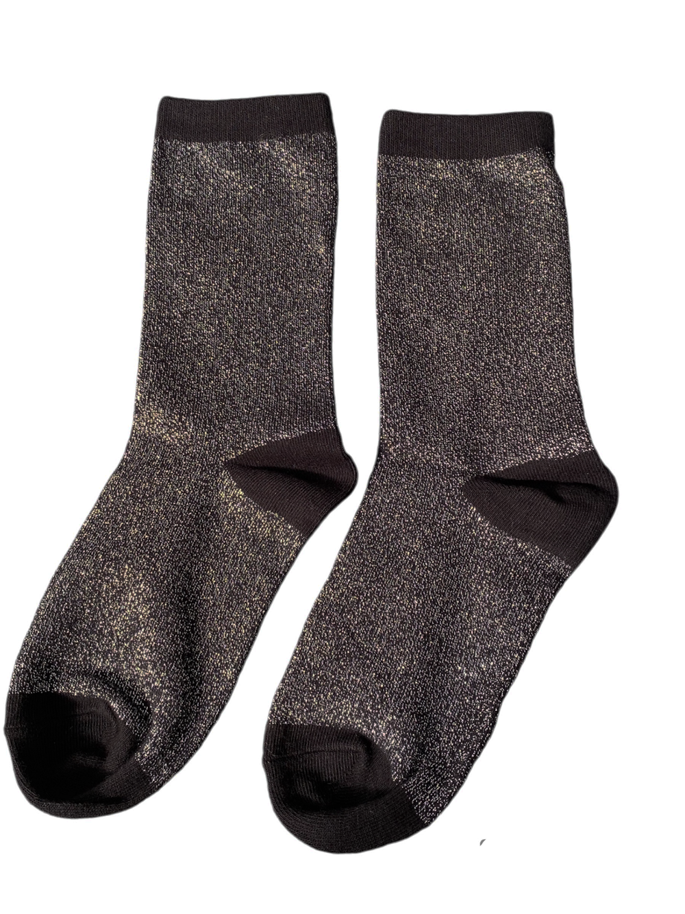 Women's glittery lurex socks