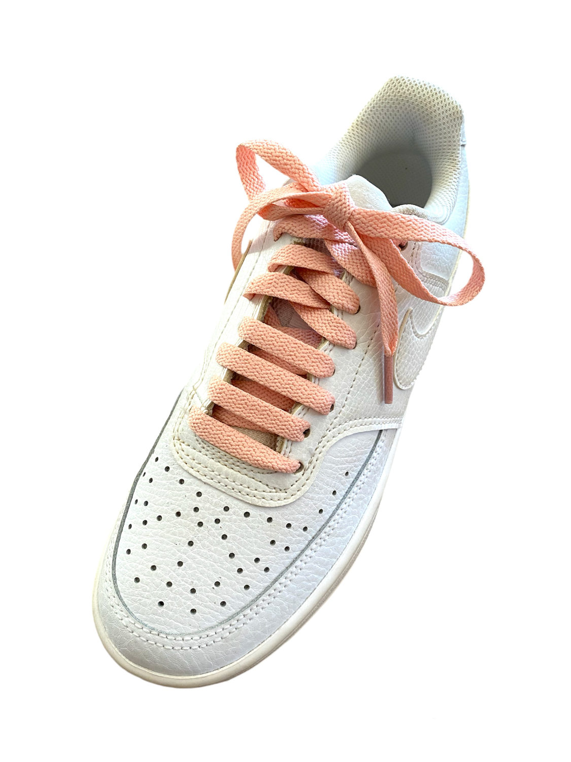 Misty pink flat laces for sneakers and trainers | CrazyLace