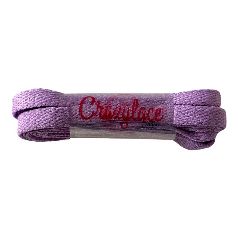 Lacets violet couleur lilas
