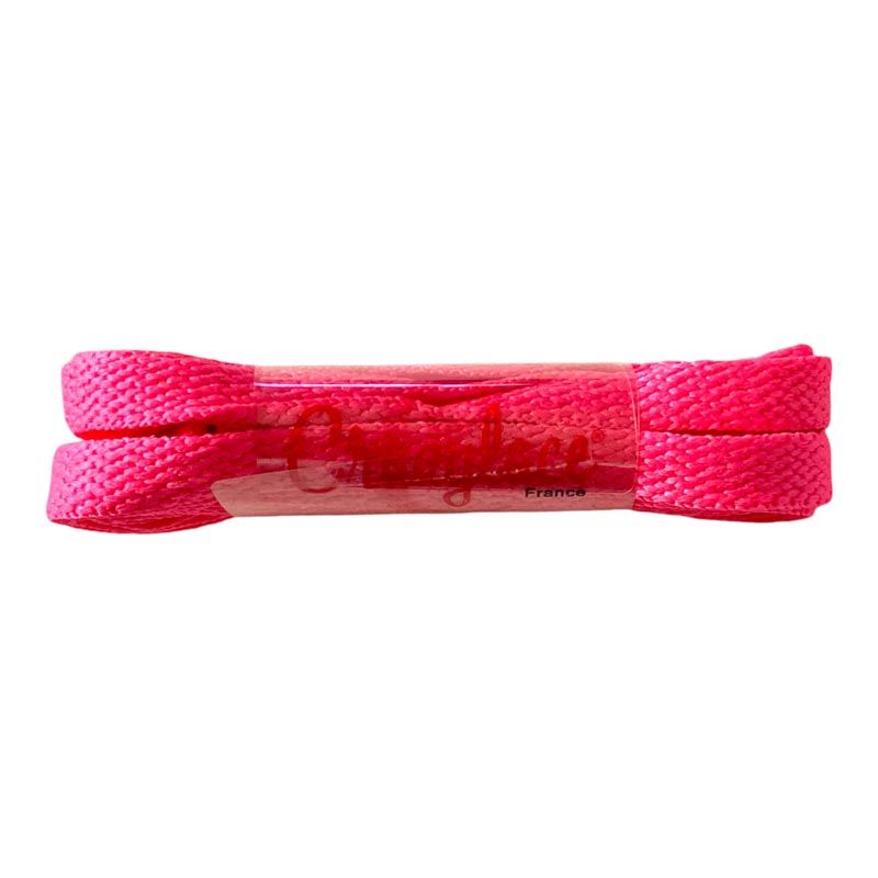 Lacets rose fluo