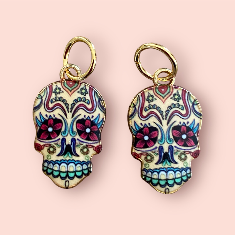 Set of 2 Calaveras charms