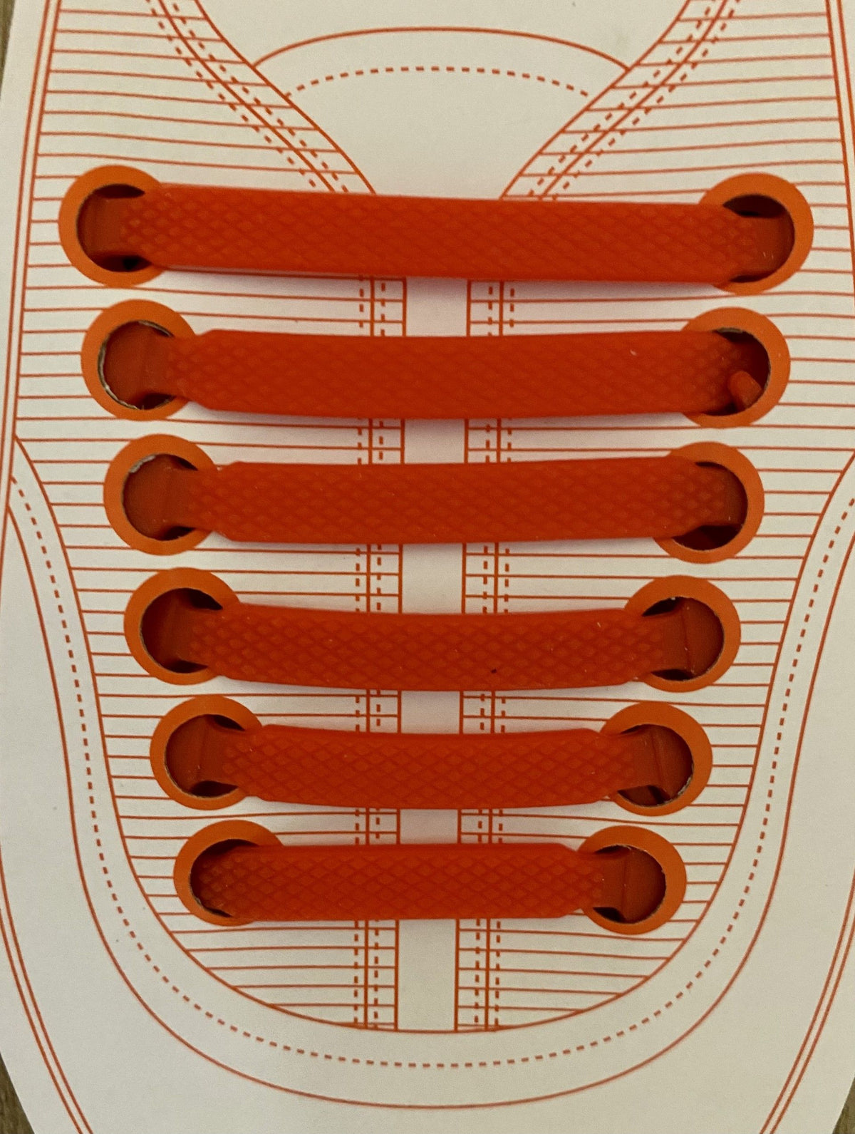 Silicone no-tie laces for children and women aged 5 and up