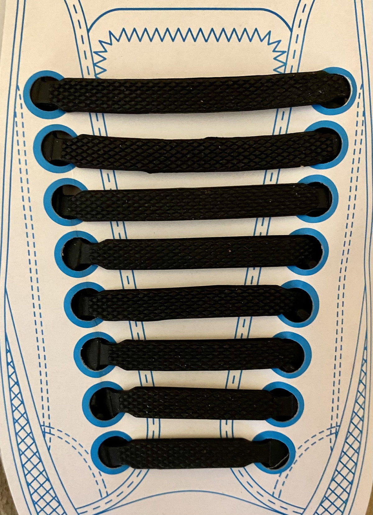 No-tie silicone shoelaces for adults