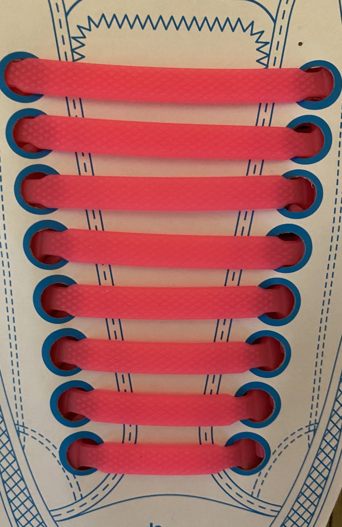 No-tie silicone shoelaces for adults