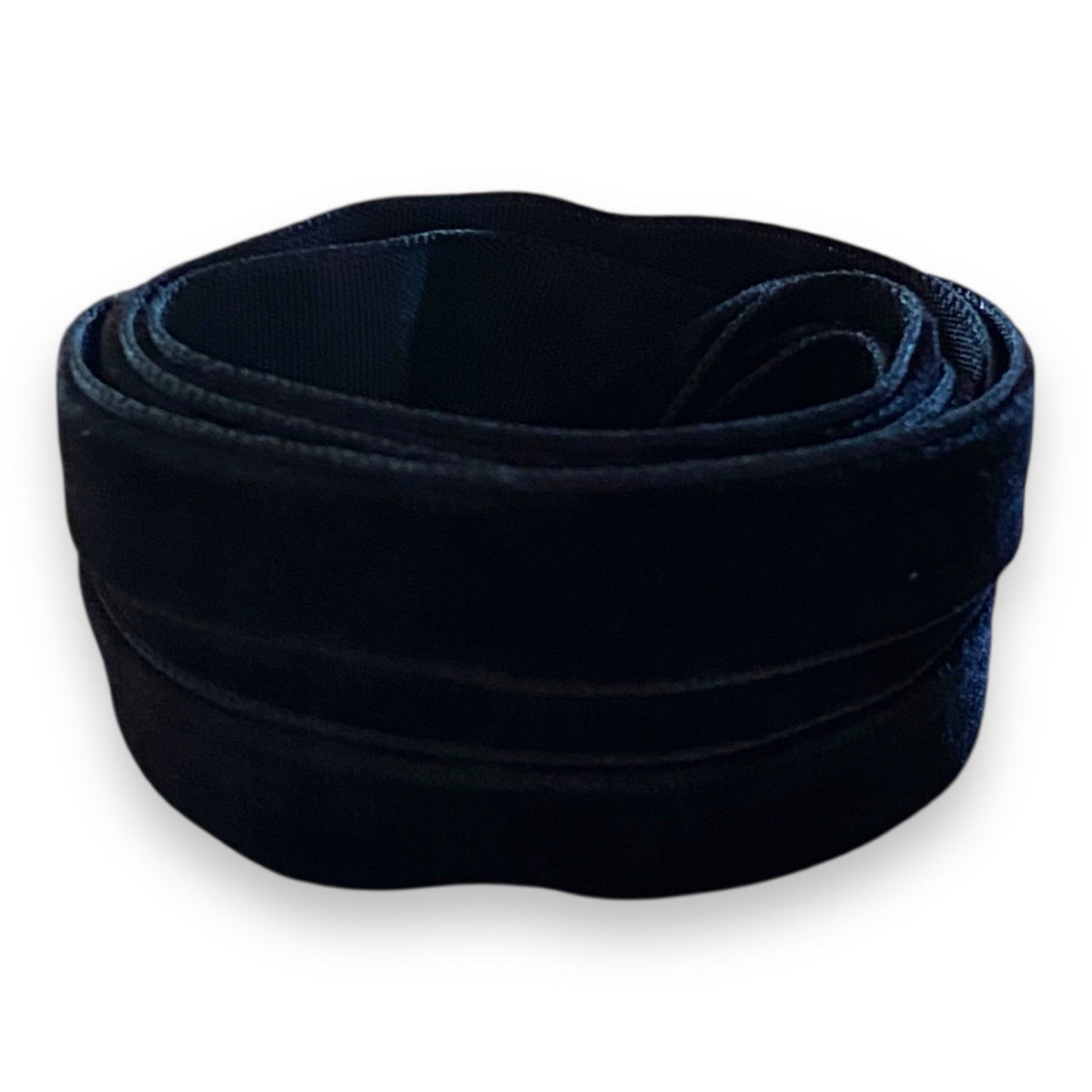 Lacets en velours noirs
