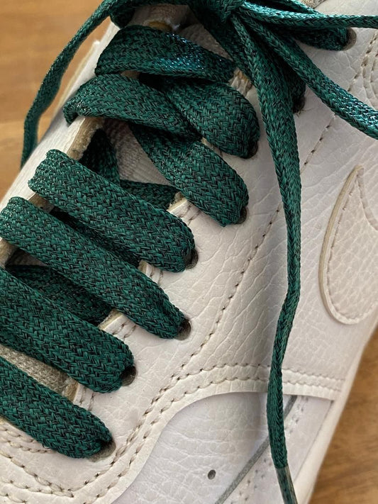 Marl glitter laces – Cypress