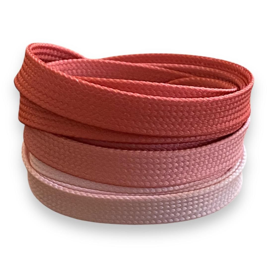 Terracotta gradient laces - Tie and Dye - Crazylace