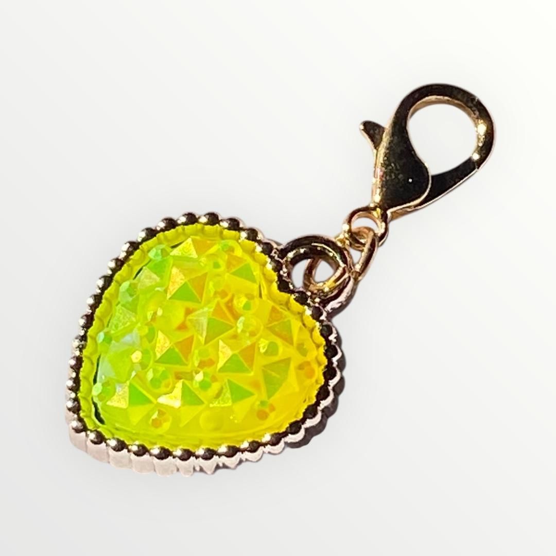 Breloque coeur Citron